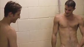 ”BadBoysBootCamp: Mutual Jerk Off In Campsite Showers With Chad Mason & Max Ham”