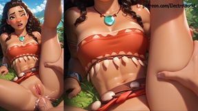 Moana And Wild Anal Sex With Cum