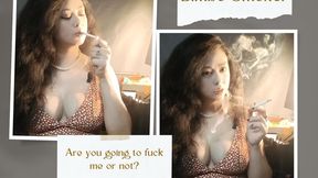 Bimbo Smoker - Smoking Marlboro Red - POV - Roleplay - Audible