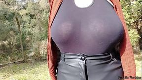 Passeio com minha madrasta, ela adora se exibir em p&uacute_blico.