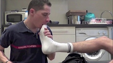 3 Sneaker domination for JORDAN by scally boy dominant with jogging and sport fetish outfitd