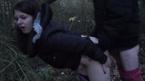 He came in my pussy while we were fucking in the forest