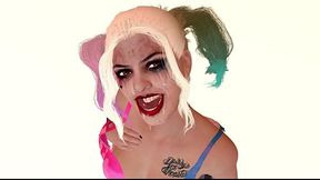 Cum on Harley Quinn Face