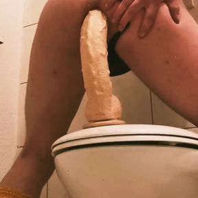 hot kinky cd want your dicks - huge dildo riding