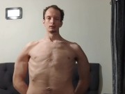 Editing the shape of my body from normal to fat to very skinny while showing off my body on the bed