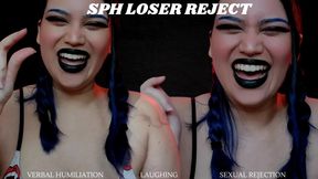 SPH Loser Reject - Hardcore Humiliation with Humiliatrix Countess Wednesday - Verbal Humiliation, Sexual Rejection, Sex Denial - AUDIO ONLY