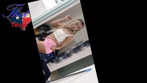 Hood milf shows her naked butt&#x1F351; and full body