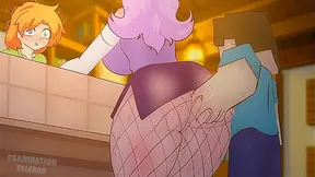 Steve Lures Curious Rookie into Hot Minecraft Adventure Full of Pleasure