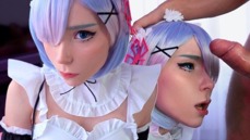 Kawaii Maid Gives Deepthroat Boss Dick to Cum In Mouth POV