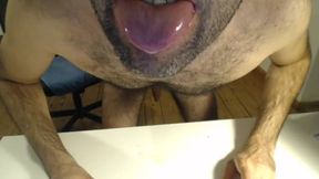 Dildo and Cum Show