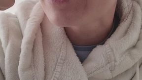 The biggest snot balloon that ever existed