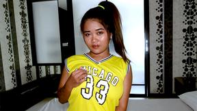 ”Adorable Thai BBW whore ravaged hard from behind after sucking a huge dick”