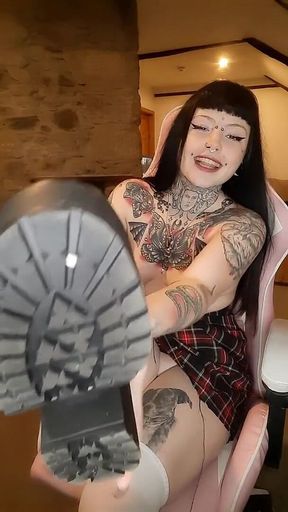 CEI Chastity Feet Humiliation