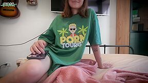 The Porntourist's fan fucks with her lover!