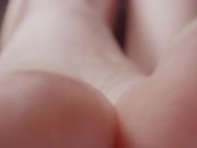 GIANTESS FEET play with tiny creature that crawls between legs - HD + ASMR - TEASER
