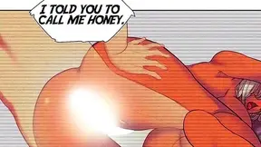 Teacher Seduces Naive Stepsister Maid in Hot Interracial Hentai Fantasy
