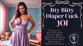 Itty Bitty Diaper Cuck JOI