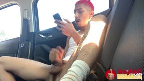 Hung Papi Young Twink Big Uncut Cock Solo Jerk off Big Cumshot Huge Load!