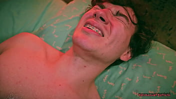 POV Twink Edging Oil Handjob With Post Cum Play Camilo Brown Jerking Posho Kokichi