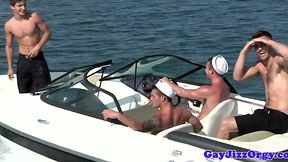 Sailor's Outdoor Gay Orgy with Sexy Chip Young