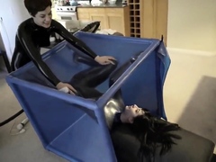 Fetish brunette lesbian licks and fingers sweet pussy