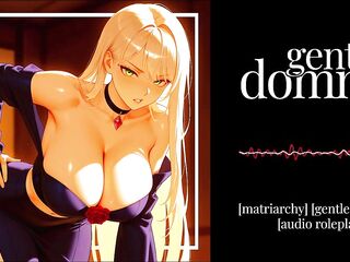 F4M - Audio Roleplay - Gentle Dommy Matriarchy Role Play ASMR SADOMASOCHISM Fine Hunk