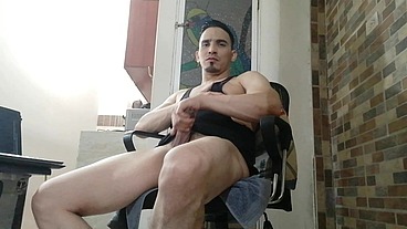 A great masturbation and ass