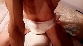 Multiple Orgasms In Diaper And Amazing Climax . Riding All Night - Teaser Video