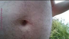 nacktes wandern auf den seilbahnberg ** fkk walking **