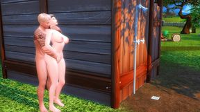 stepfamily taboo: stepmom masturbates for stepfather-stepdaughter sex and then seduces her stepson