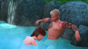 stepfamily taboo: stepmom masturbates for stepfather-stepdaughter sex and then seduces her stepson