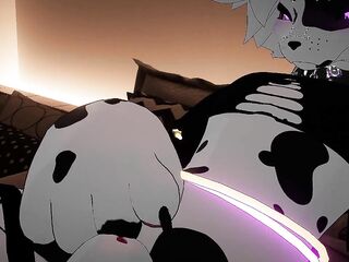 Cute Puppy Fur Milks Himself For U Afresh :three (VRChat Fur)