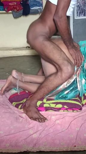 Wife Fucking Doggy Style Position in Saree Marathi