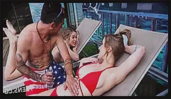 Octavia Red & Lucky Fae Poolside Threesome with Rory Knox