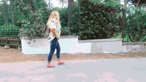 Suffering Feet in Pink Ballet Flats WMV (1920x1080) FHD