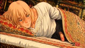 Howl’s Pendragon destroyed by hungry twinks in raw yaoi anime gangbang