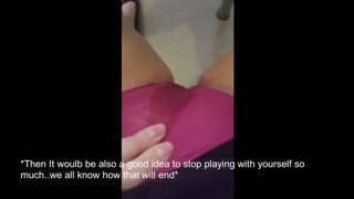 Saras Adventures 5.1 - Studying once again with full bladder and damp panties