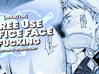 Getting Throatfucked as a Free Use Office Toy - AUDIO EROTICA FOR HOMOSEXUAL CHAPS