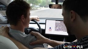 Kane Hardy & Thomas Rosewood ~ Intense Car Tease Action