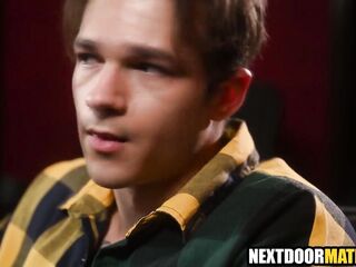 Closeted stud hookups with homosexual lover in cinema