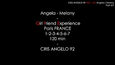 2 Girls 1 Cock 4K NEW 1080p - Angela - Melany - Girl Friend Experience Paris FRANCE 1-2-3-4-5-6-7 - CRIS ANGELO 92 - 120 min - 1st Threesome Part 02
