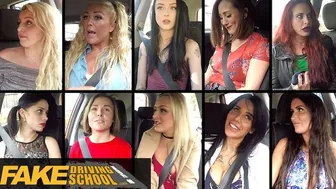 Teen learners get a wild lesson in this funny driving school compilation