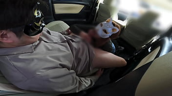 Married MILF cheats on her husband with hot car sex