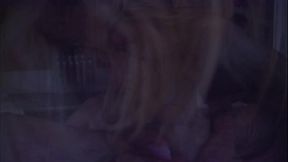 Jane Darling Masturbates While Wearing Angel Wings And Stilettos