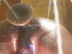 Close up, Balls Deep 12 Inch Dildo Fucking