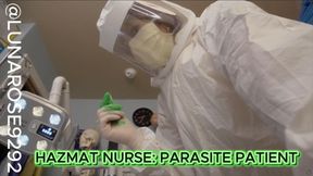 HAZMAT NURSE: PARASITE PATIENT! ⚠️.🧤🍆💦