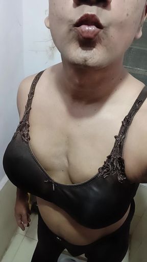 Give me black cock for sloppy blowjob