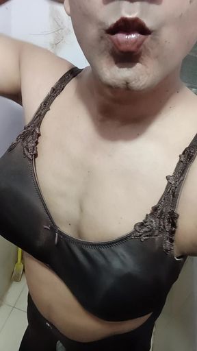 Give me black cock for sloppy blowjob
