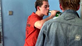 Gay anal orgy! - No condom