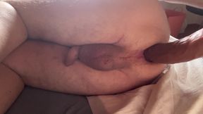 Grandpa's cock fucks him deep and he likes it